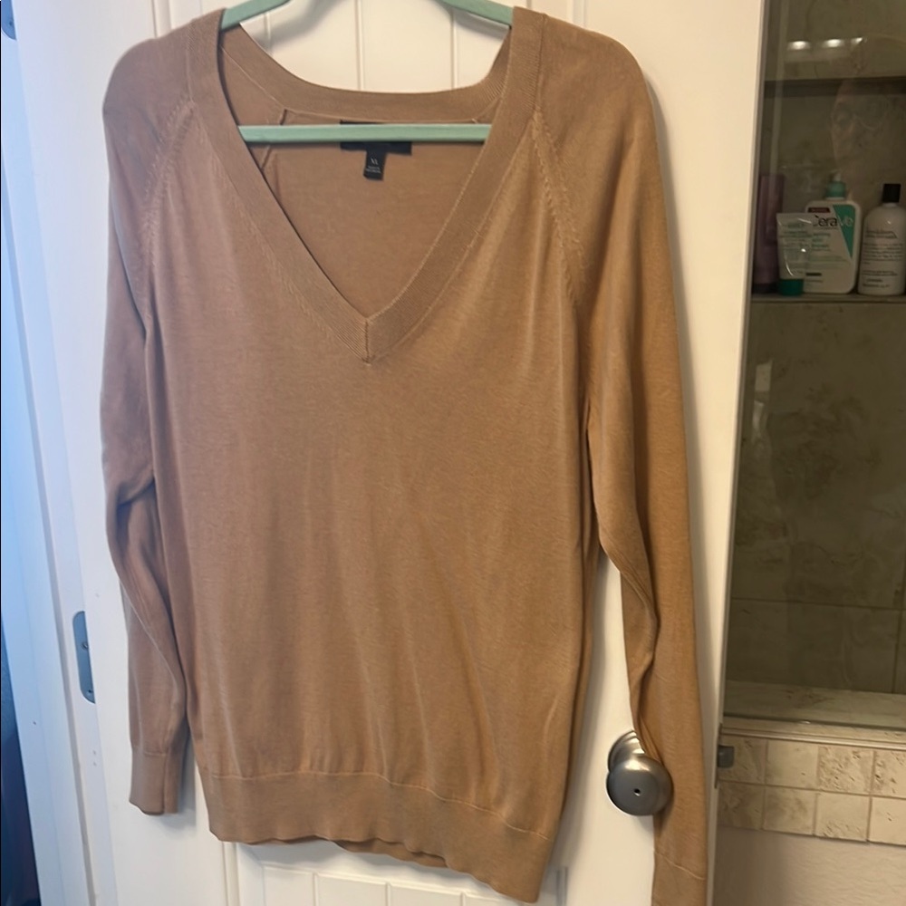 Women's Tan Sweater